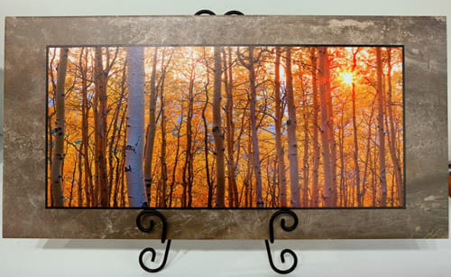 Click to view detail for Aspen Sunset 12x24 $180